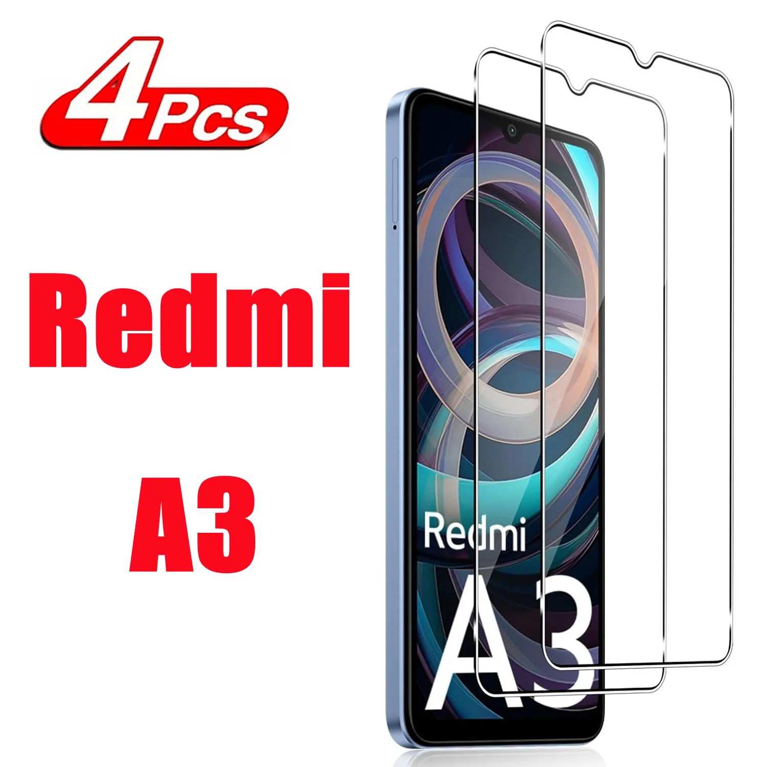 Película Redmi A3: Proteção HD e Antirrisco