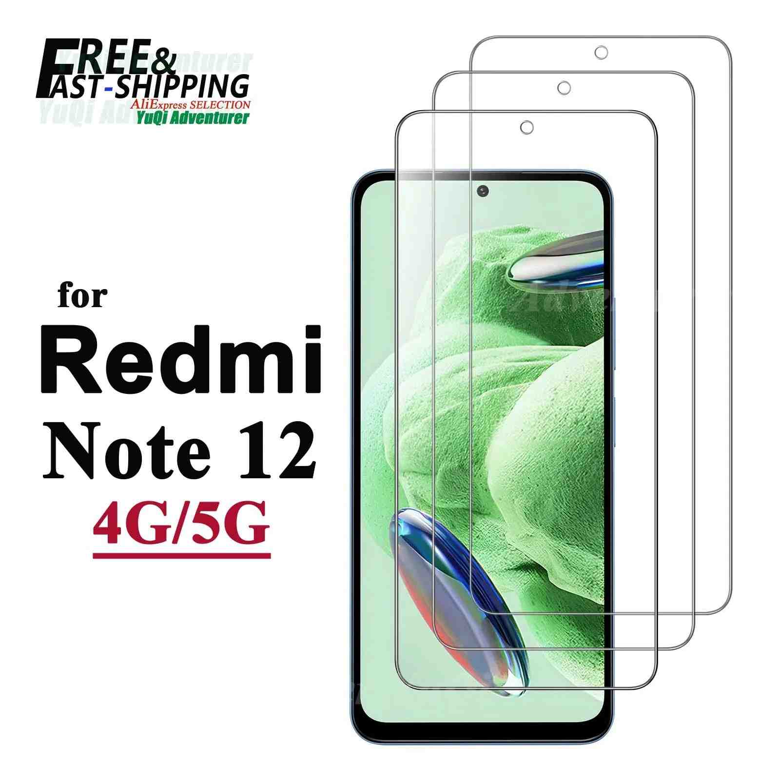 Película Redmi Note 12: Proteção 9H Antirrisco!