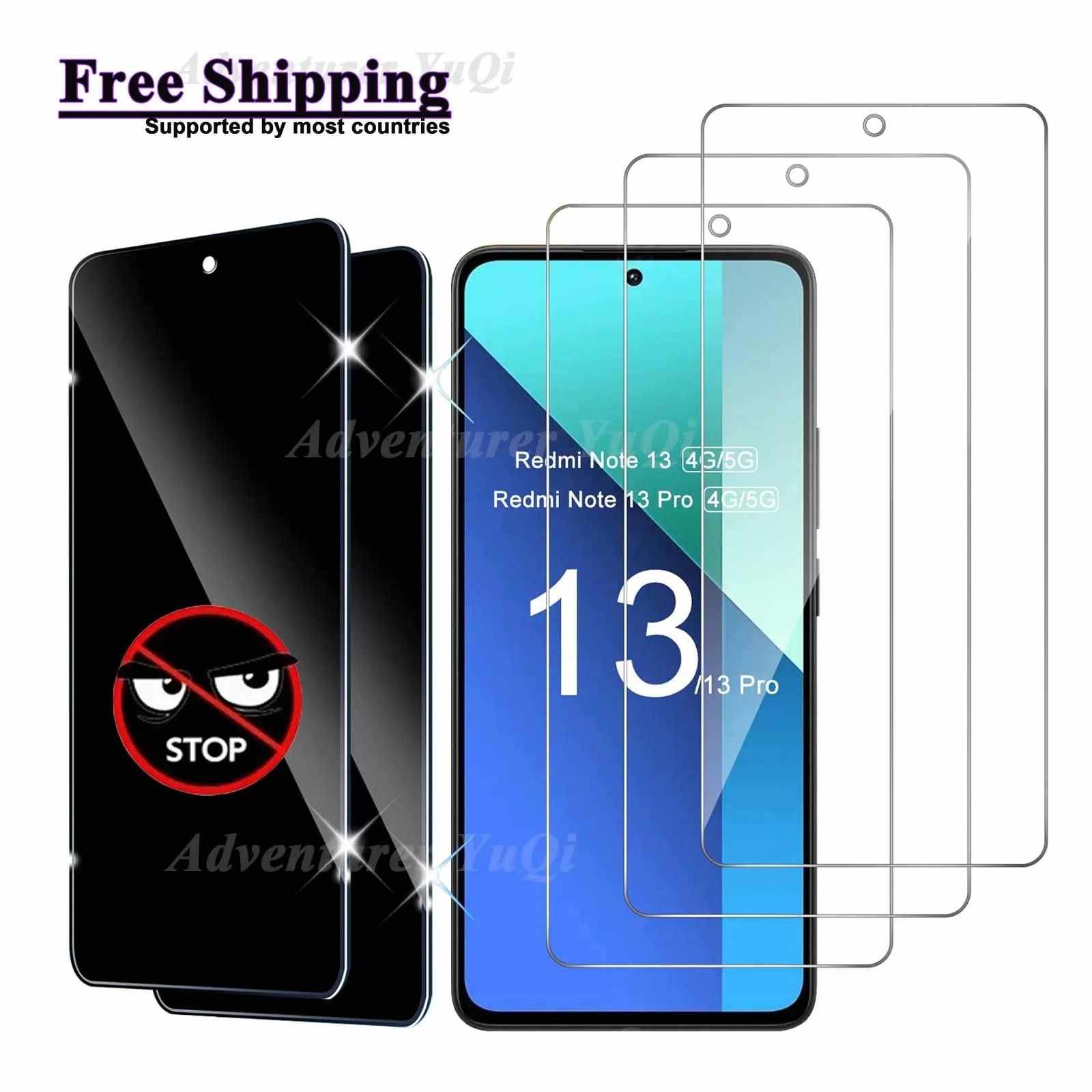 Película Redmi Note 13 Pro: Privacidade e Proteção 9H