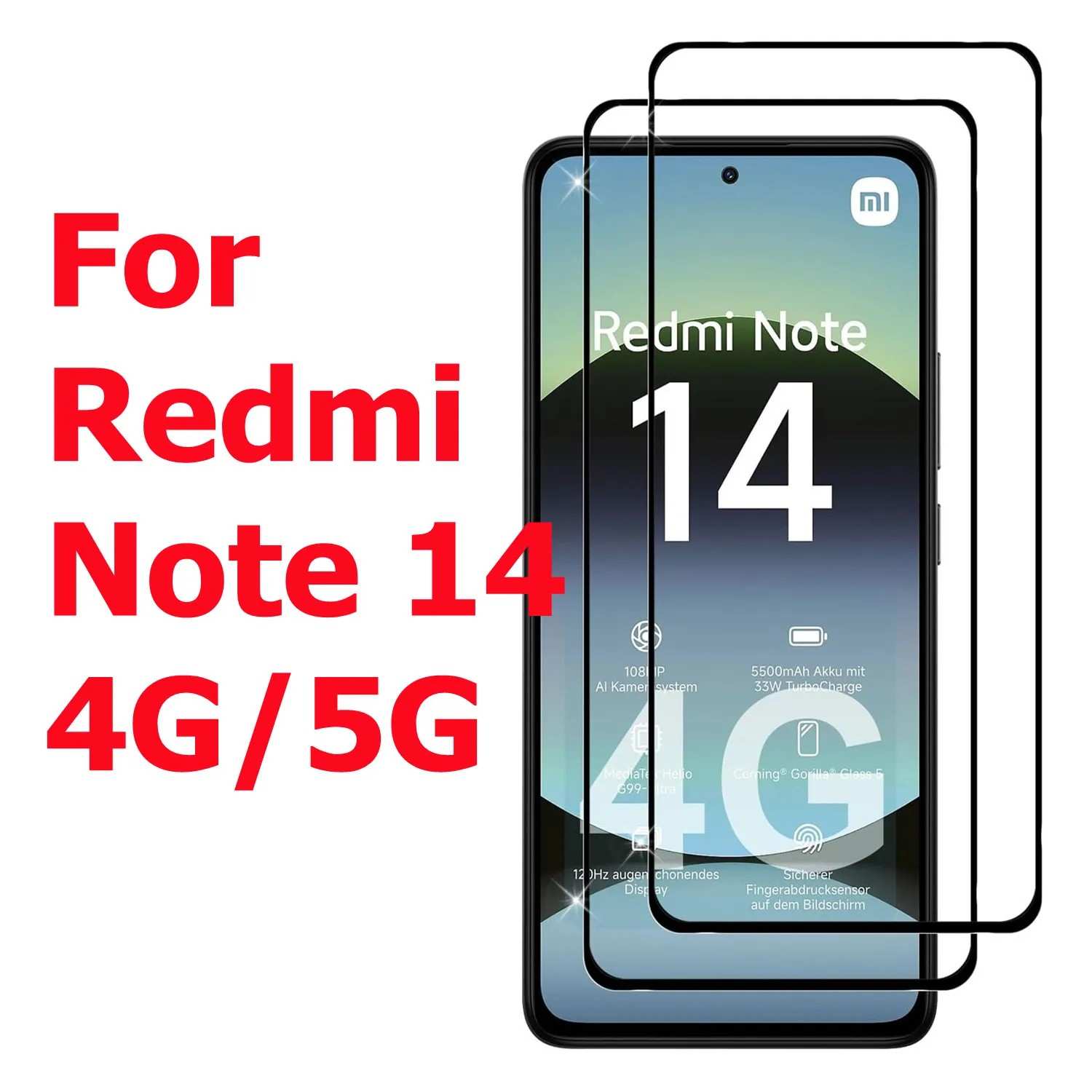 Película Redmi Note 14 4G/5G: Proteção de Elite Anti-Risco