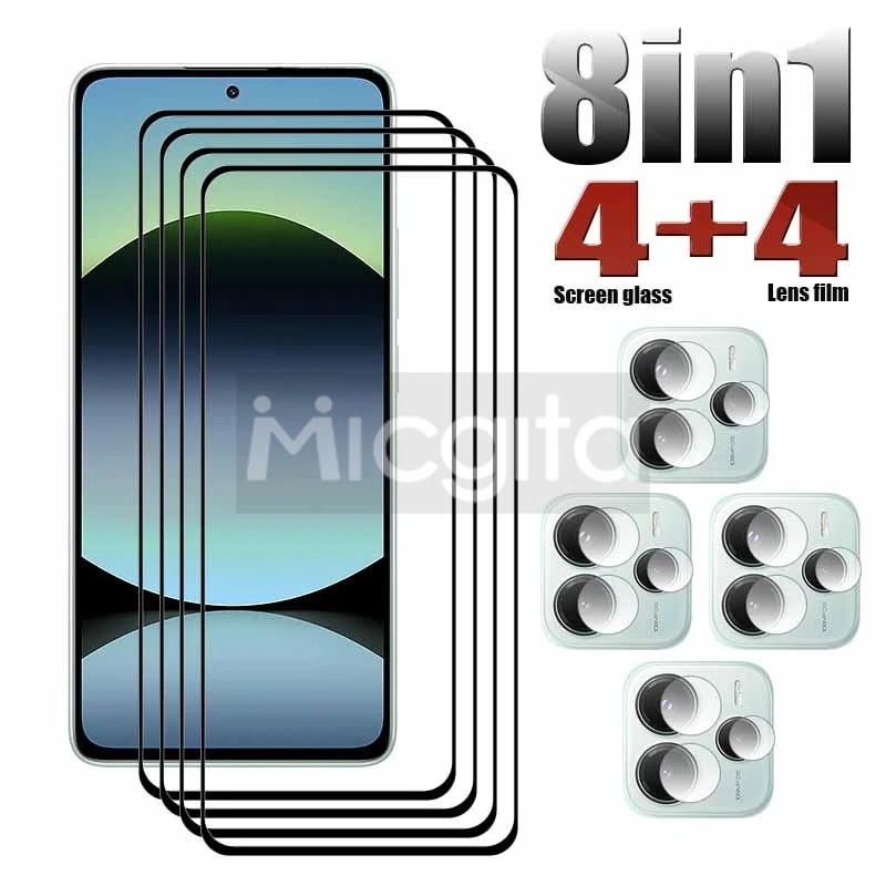 Película Redmi Note 14 5G: 8-em-1 Antirrisco!