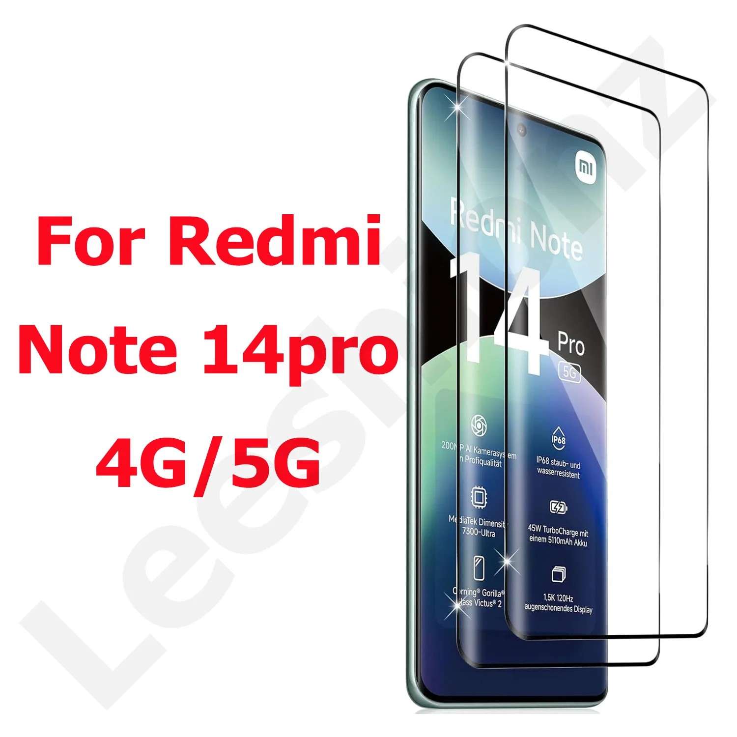 Película Redmi Note 14 Pro: Vidro Curvo 3D Premium