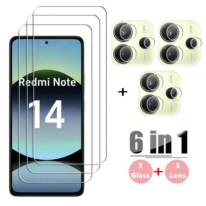 Película Redmi Note 14: Proteção Total!
