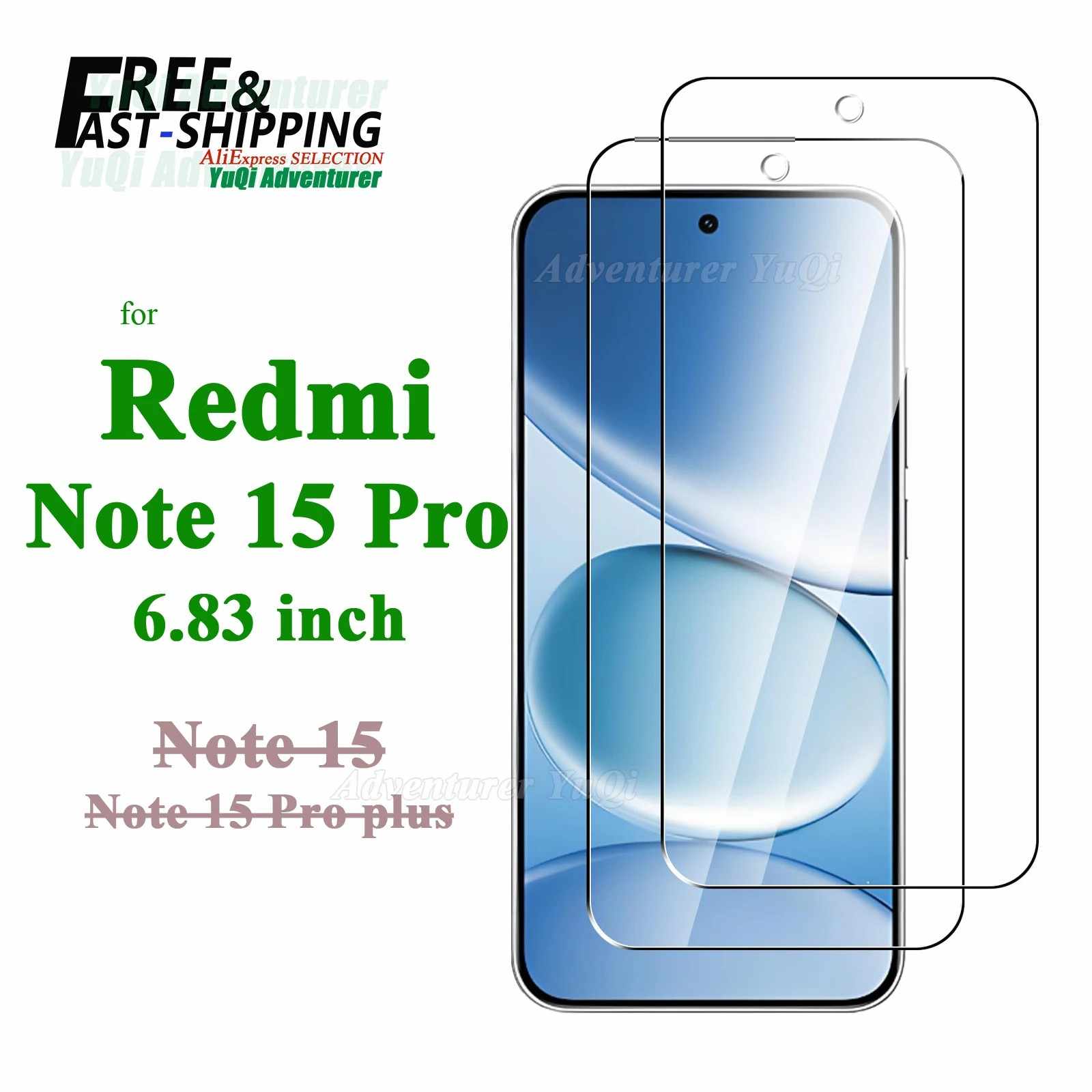 Película Redmi Note 15 Pro: Vidro Temperado 9H HD Real