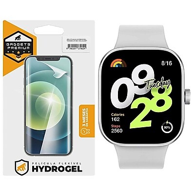 Película Redmi Watch 4: Proteção Hydrogel HD Gshield