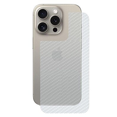 Película Traseira Fibra de Carbono para iPhone 15 Pro Max Gshield