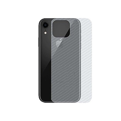 Película Traseira iPhone XR: Fibra de Carbono Gshield