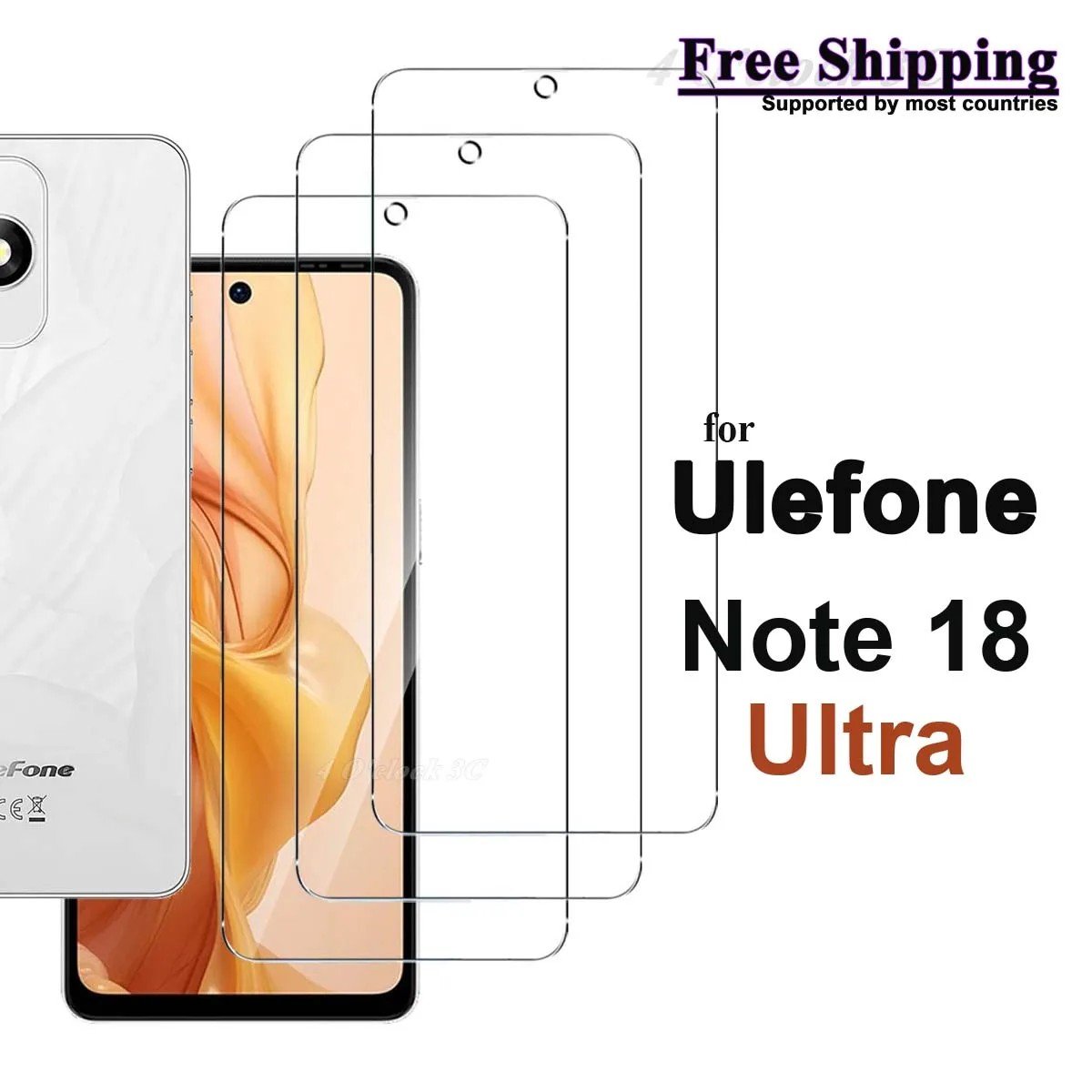 Película Ulefone Note 18 Ultra: Proteção 9H!