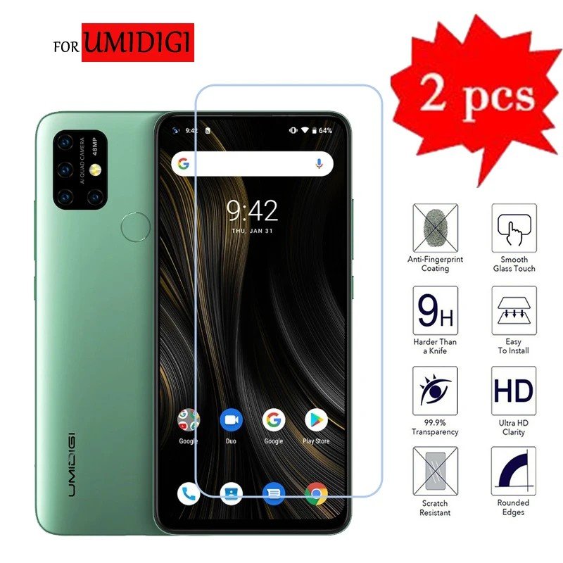 Película UMIDIGI: Proteção Premium em Vidro Temperado