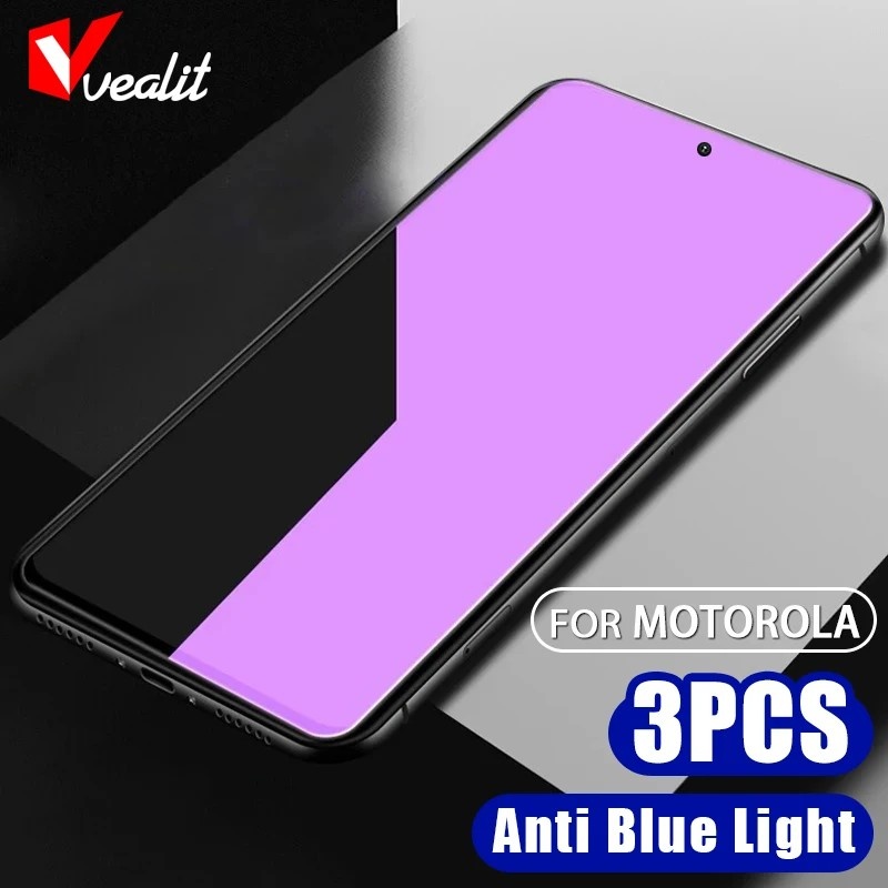 Película Vidro Anti-Luz Azul Motorola