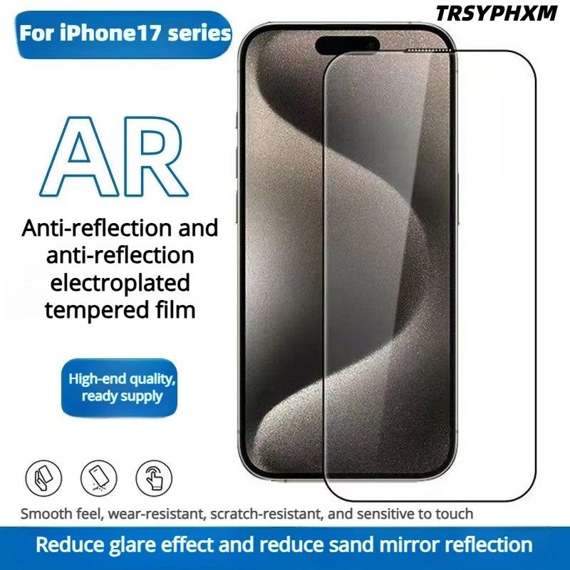 Película Vidro Anti-Reflexo AR iPhone 13 a 17 - Ultra HD
