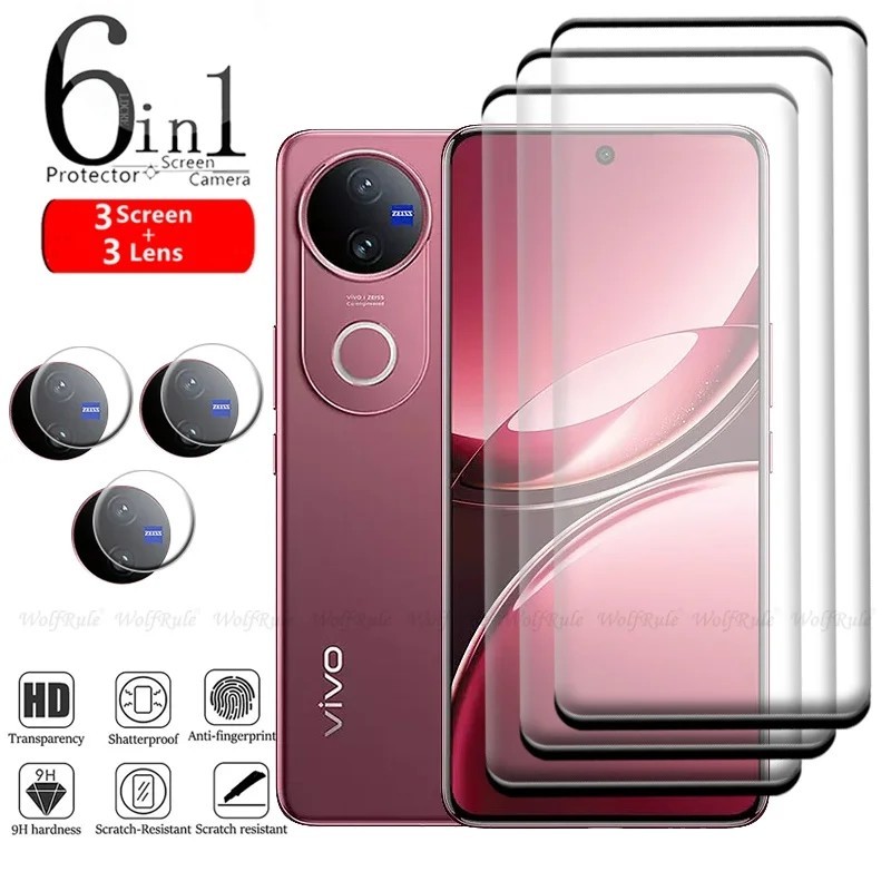 Película Vivo V50: Proteção 9H e Curvada!