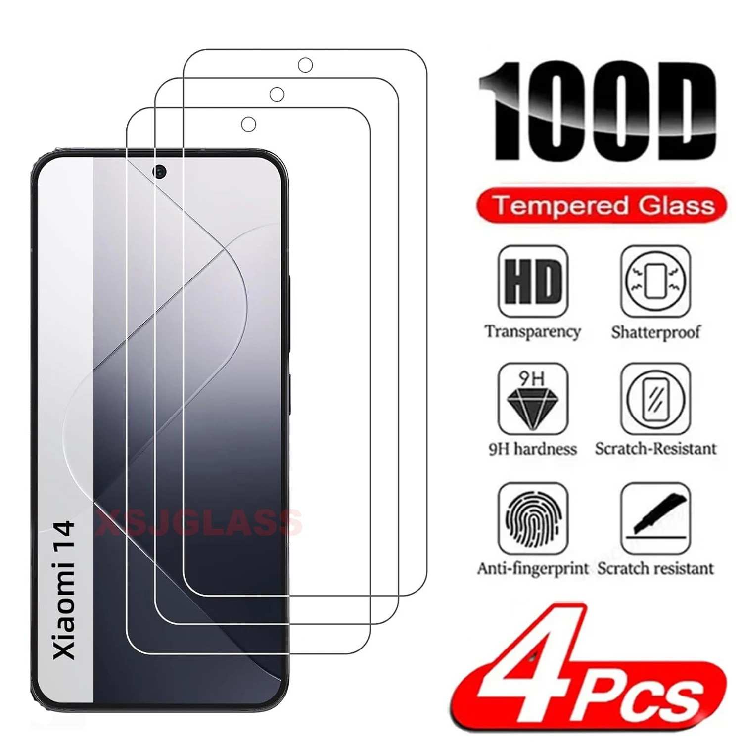 Película Xiaomi 14 5G: Proteção 9H HD