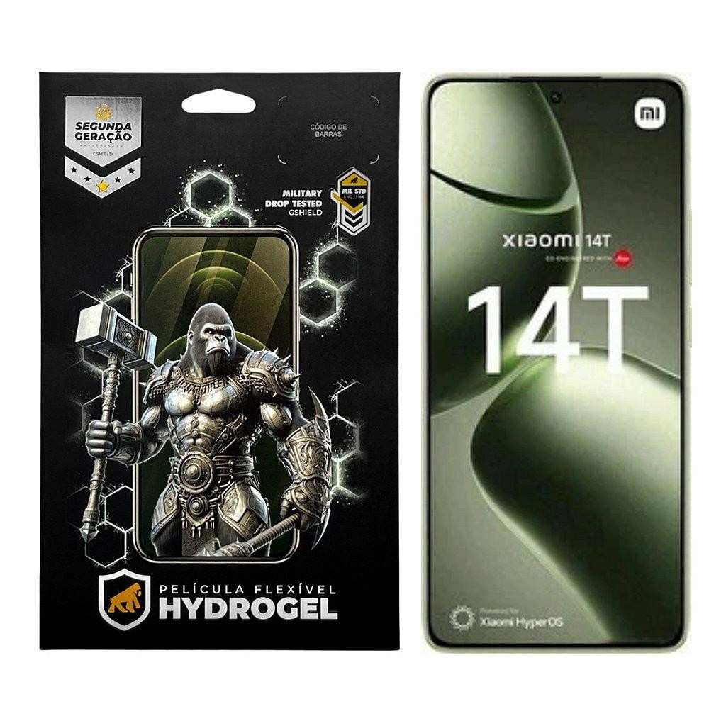 Película Xiaomi 14T: Hydrogel HD Gshield – Proteção Total!