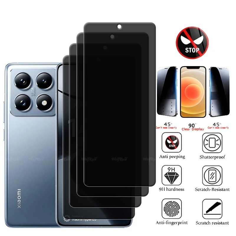 Película Xiaomi 14T Pro: Proteção e Privacidade!