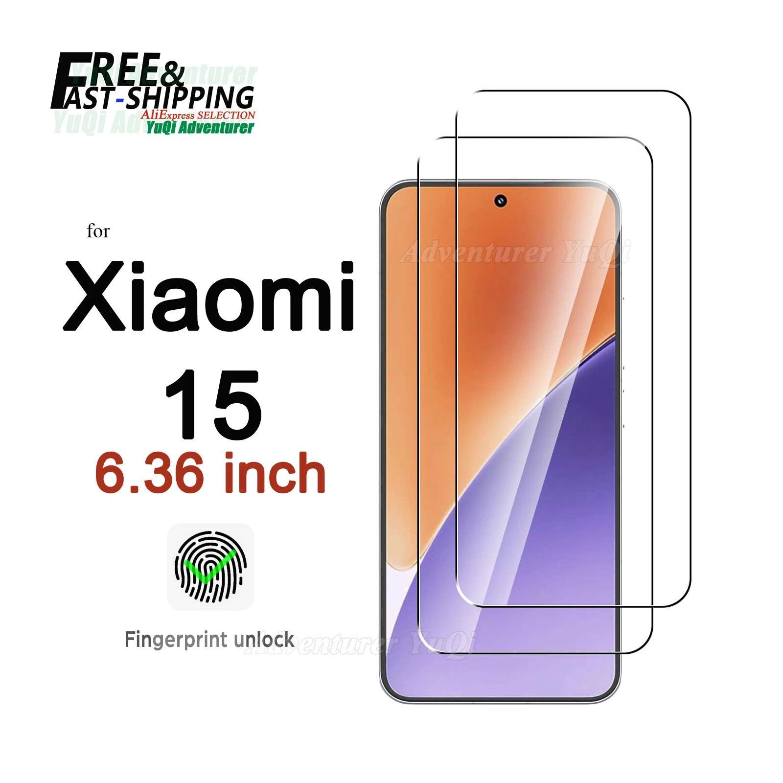 Película Xiaomi Mi 15: Proteção 9H Antirrisco
