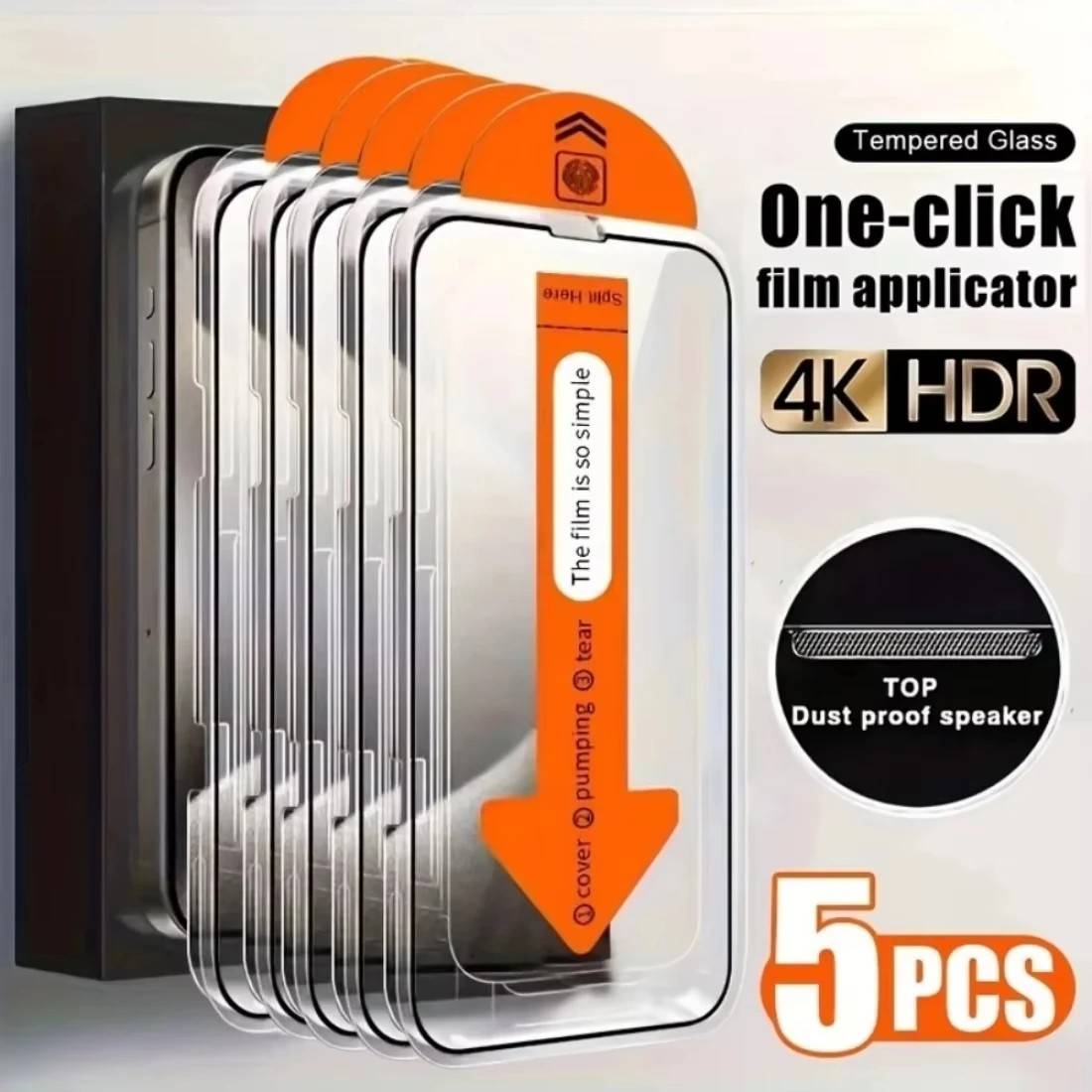 Película Xiaomi: Proteção HD e Fácil Aplicação!