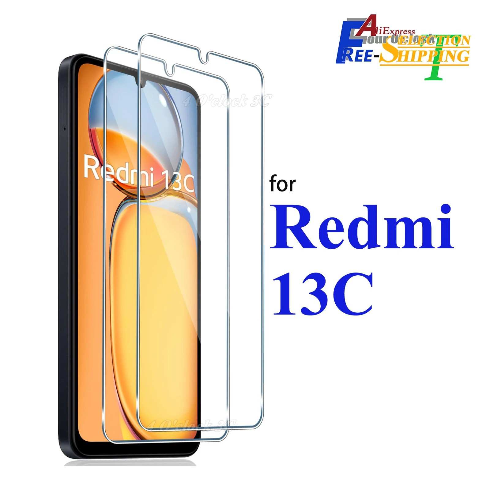 Película Xiaomi Redmi 13C: Proteção 9H Antirrisco