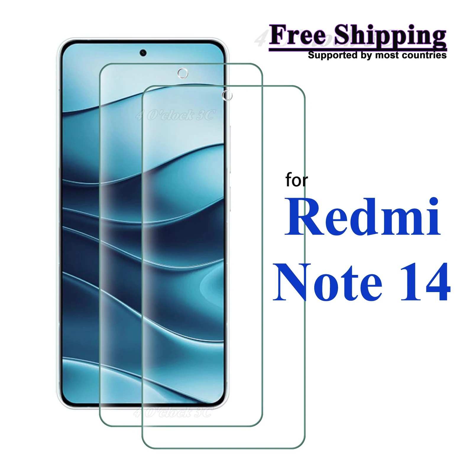 Película Xiaomi Redmi Note 14 5G: Proteção 9H