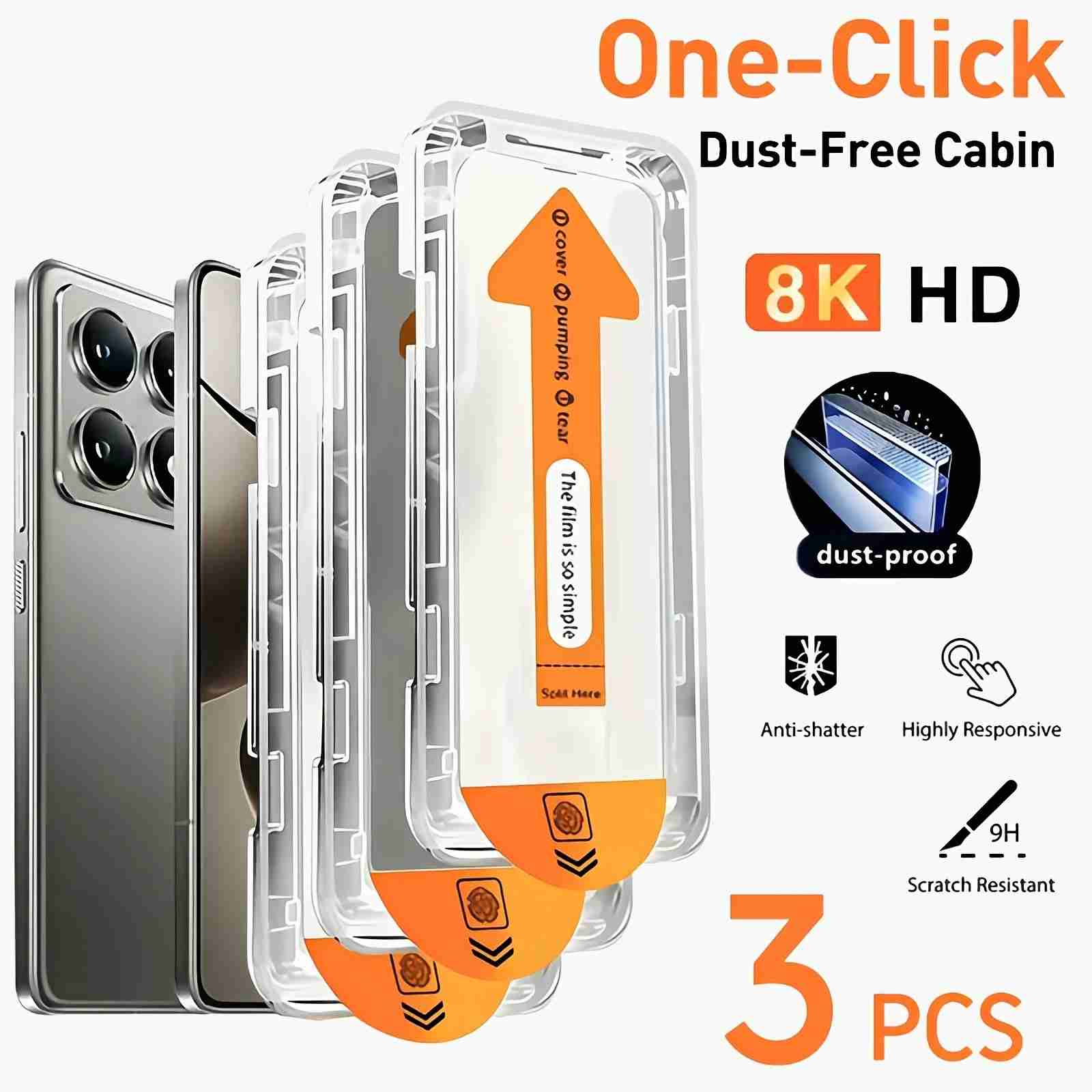 Película Xiaomi Redmi: Proteção HD Antirrisco!