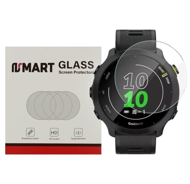 Kit 2 Películas de Vidro Premium para Garmin Forerunner 55, 935, 645, 245 - Proteção Total