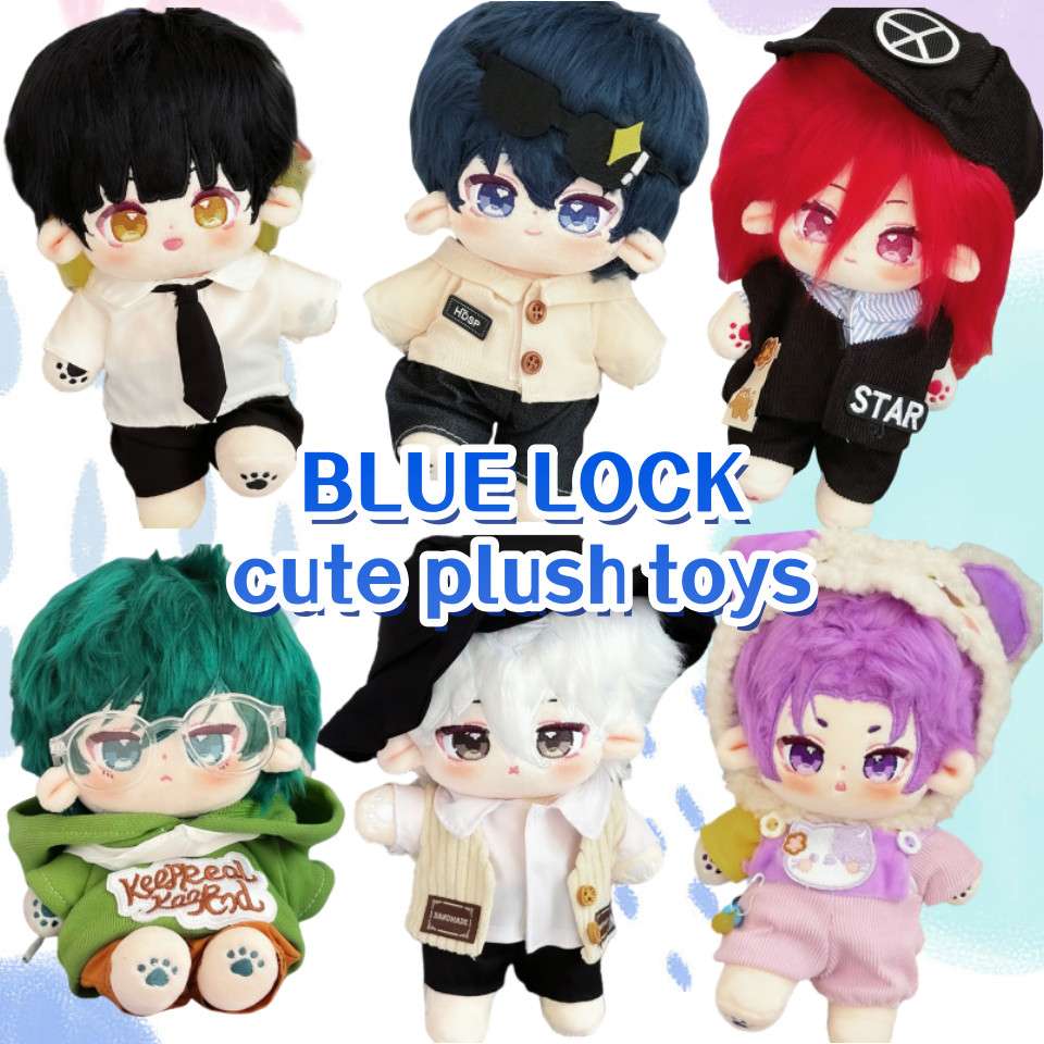 Pelúcia Blue Lock: Brinquedo Macio para Fãs de Anime