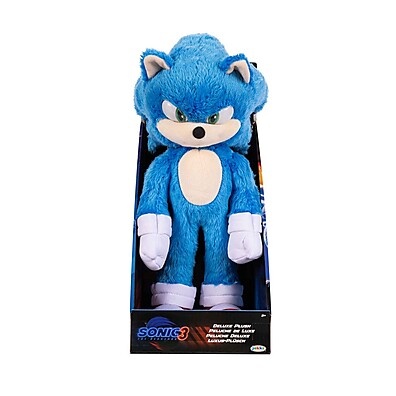 Pelúcia Deluxe do Sonic 33cm – O Favorito do Filme!