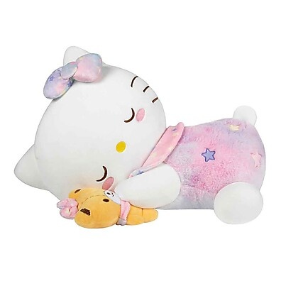 Pelúcia Hello Kitty Hora da Soneca: 45cm de Fofura!