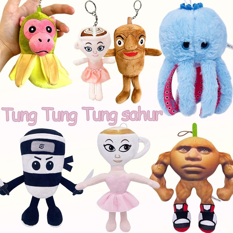pelucia-lirili-larila-vs-tung-sahur-diversao-garantida