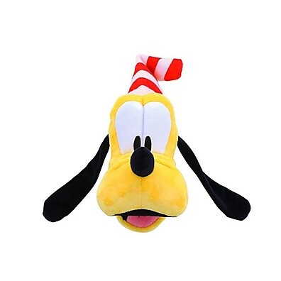 Pelúcia Pluto com Gorro: Alegria Disney!
