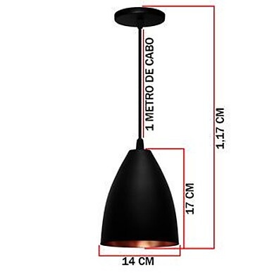 Lustre Vegas: Iluminação Moderna em Kit com 3 Pendentes