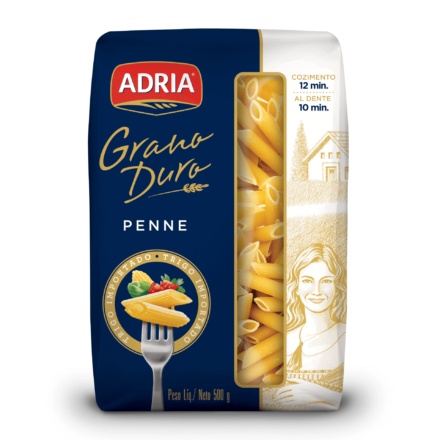 Penne Adrià: Sabor Italiano Autêntico - 500g