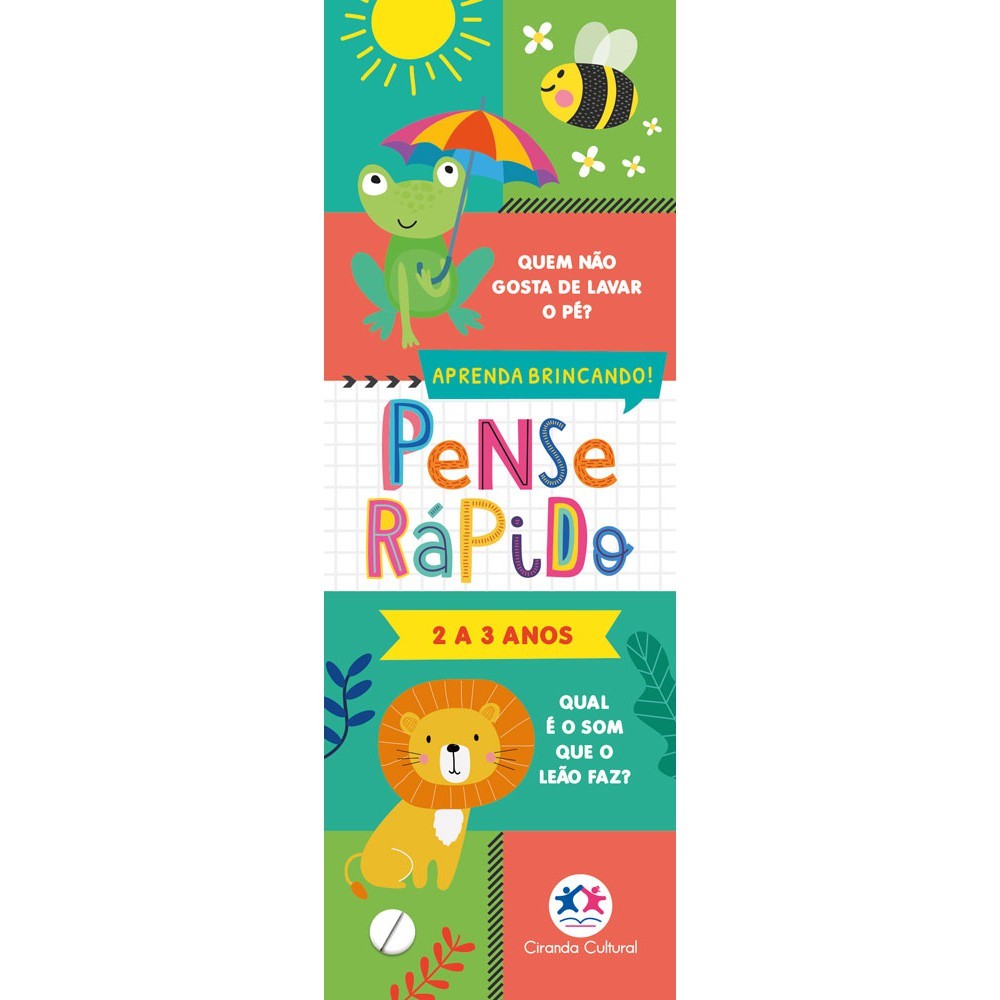 Pense Rápido: Livro Infantil para Estimular o Raciocínio