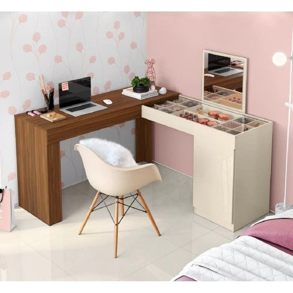 Penteadeira de Canto Star: Seu Espaço Organizado e Elegante!