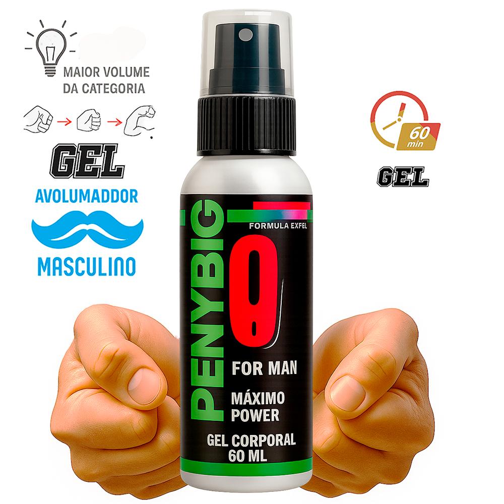 Penybig Gel Masculino 60ml: Potência Natural para Mais Volume e Prolongamento