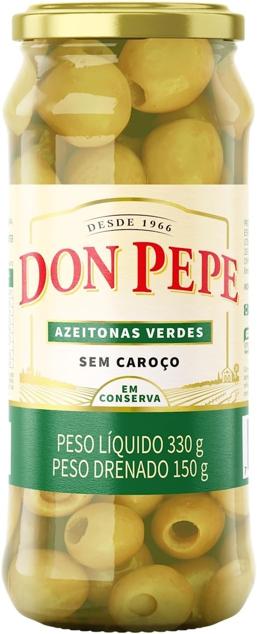 Don pepe Azeitona Verde Sem Caroço ¨Don Pepe¨