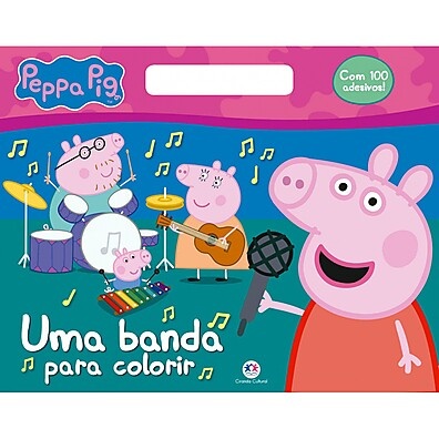Peppa Pig: A Banda Colorida – Diversão e Música!