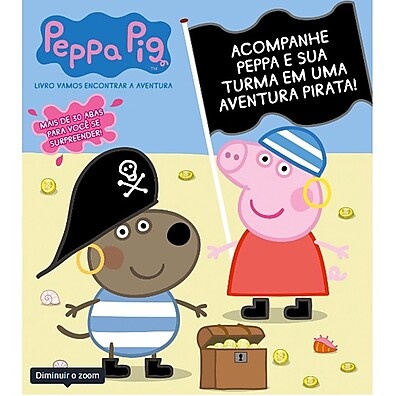 Peppa Pig: Aventura Pirata – Livro Divertido!