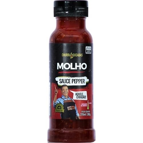 Tupi, Molho Sauce Pepper Churrasqueadas, 280g
