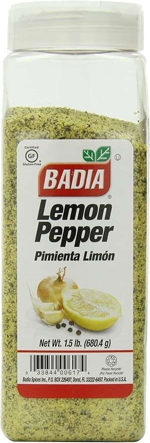 Pimenta e Limão Siciliano - Lemon Pepper 680.4 g