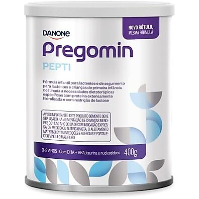Pregomin Pepti Danone: Fórmula Infantil Hipoalergênica 400g