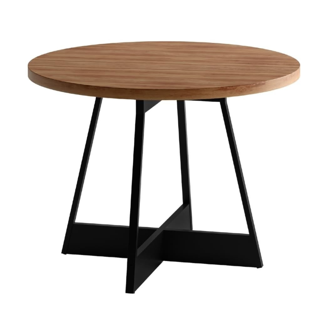 Mesa de Jantar Redonda Átria 1594 – Design Moderno e Resistente para Ambientes Pequenos