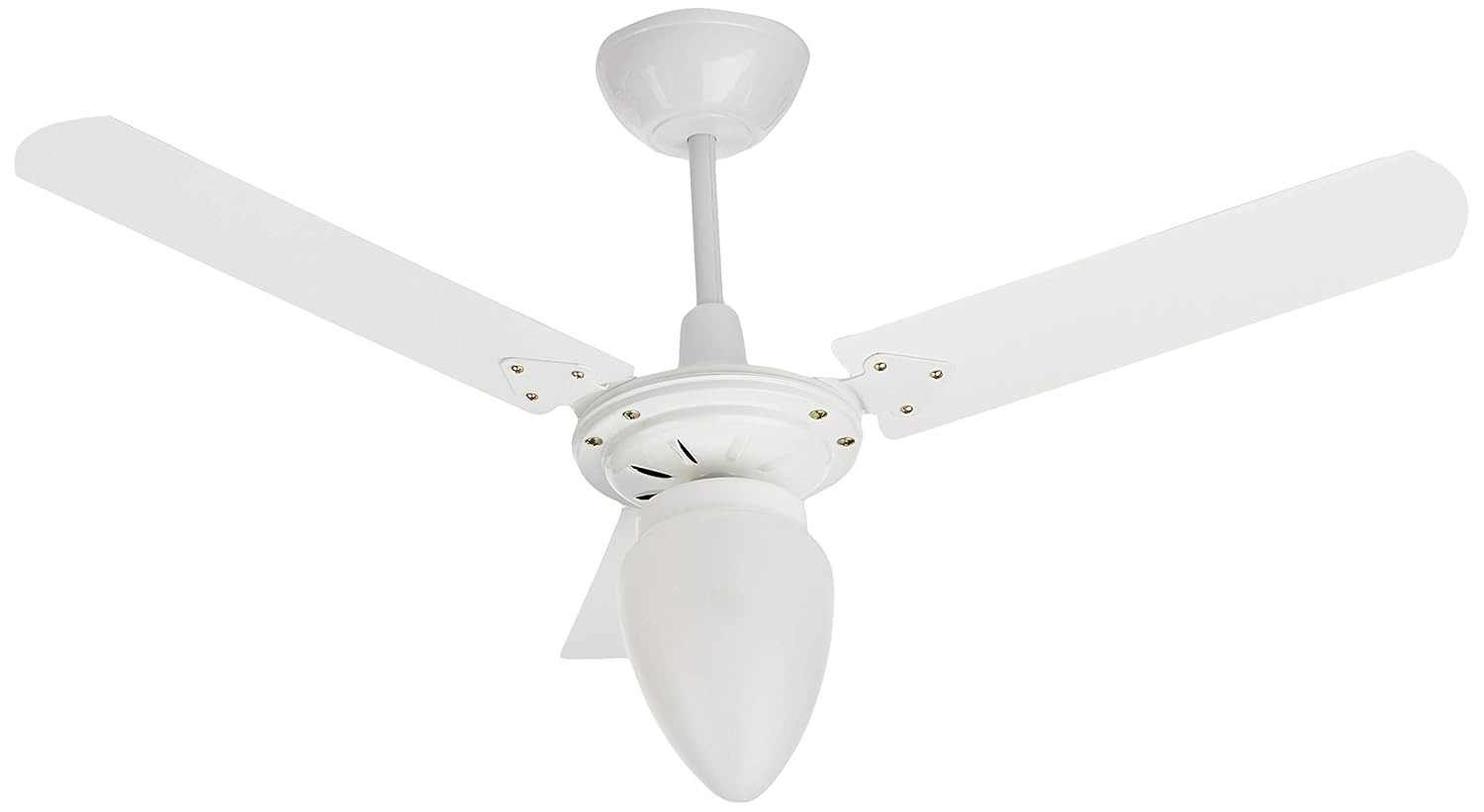 Ventilador de Teto Pera New 220V 3P Tron Branco - Design Moderno com Iluminação LED
