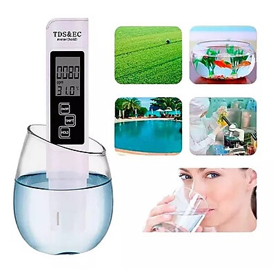 TDS e EC Medidor: Água Perfeita 🌱
