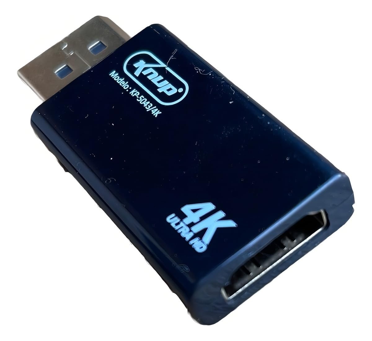 Adaptador DisplayPort para HDMI 4K Ultra HD Knup KP-5043: Conexão Perfeita para Sua Tela!