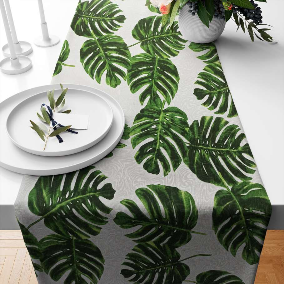 Trilho Caminho de Mesa Jacquard - Lindas Estampas e Acabamento Perfeito