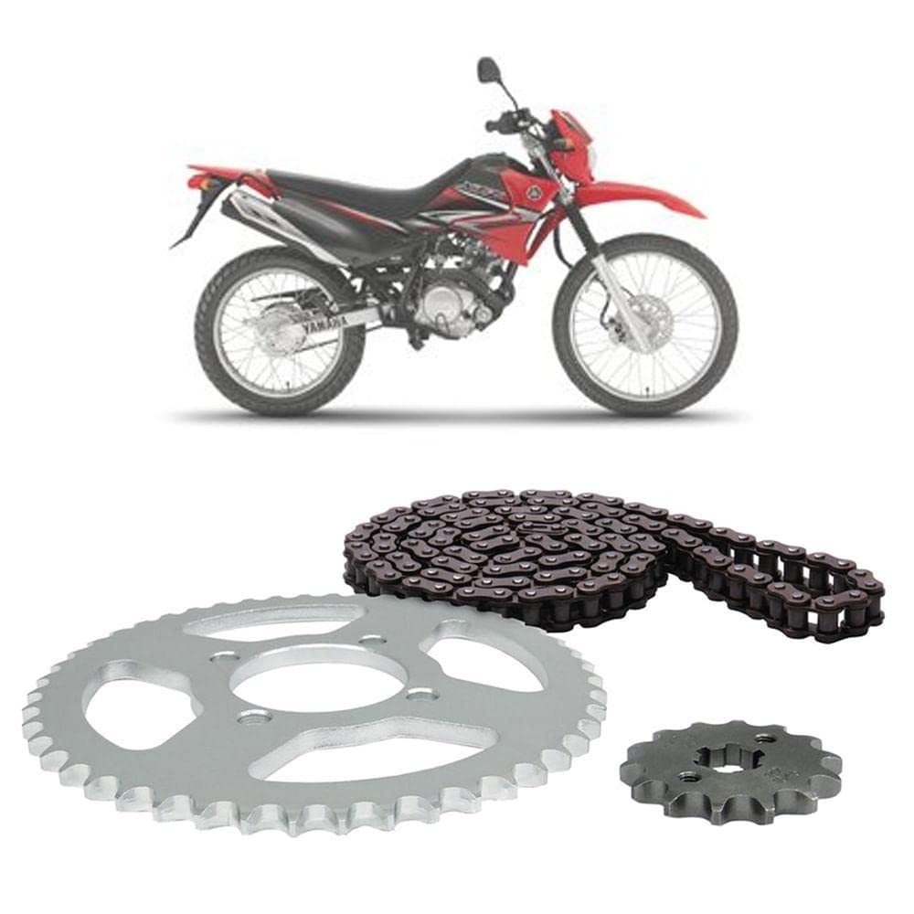 Kit Relação Cofap Aço 1045 Yamaha XTZ 125 (2002-2008) - Durabilidade e Performance