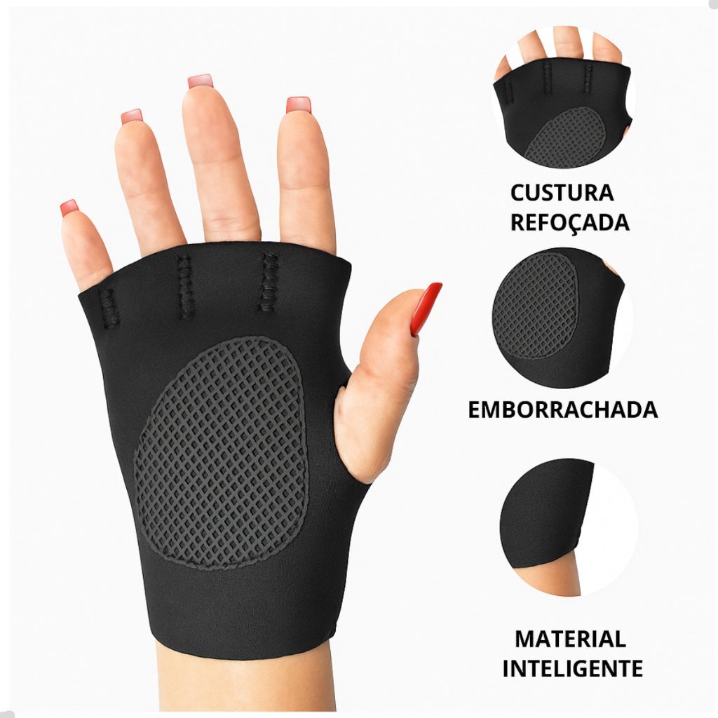 Luvas de Musculação Kit 2 Pares - Conforto e Alta Performance