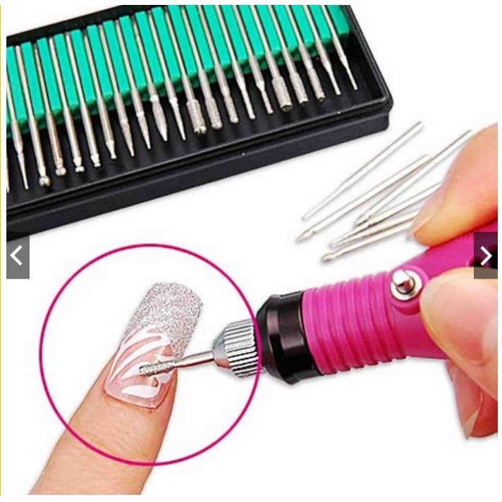 Kit 30 Brocas para Lixadeira de Unha - Alta Performance