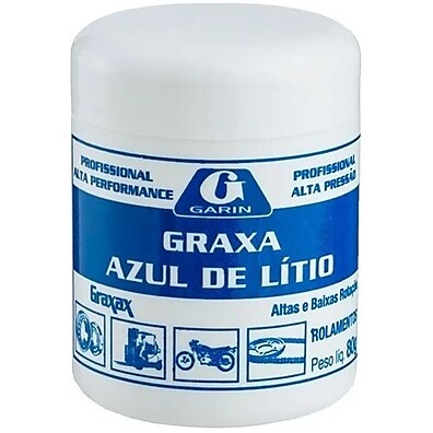 Graxa de Lítio Azul Garin: Lubrifique com Performance!
